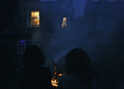 Burning down a house in Willesden