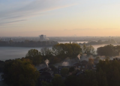 The view over the Hackney Marshes