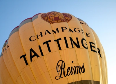 A hot air balloon at Ashton Court, Bristol